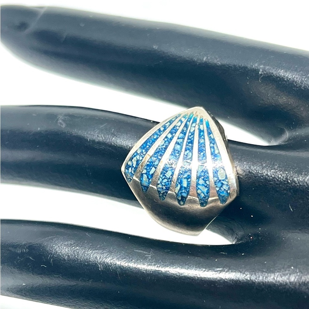 Vintage 925 Mexico Turquoise Ring